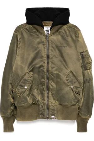 A Bathing Ape Bomberjacke mit Logo-Print