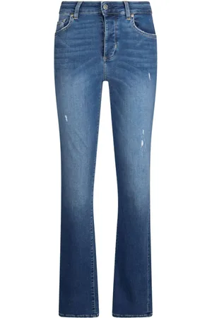 Liu Jo Straight-Leg-Jeans mit hohem Bund