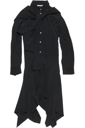 Acne Studios Midikleid mit Knöpfen