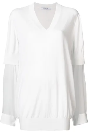 Givenchy Pullover mit semi-transparenten Ärmeln