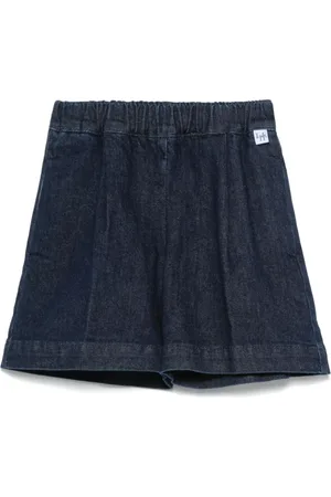 Il gufo Shorts mit Faltendetail