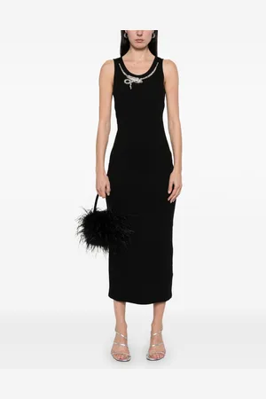 Givenchy Midikleid mit Schlangenkristallen