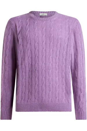 Etro Kaschmirpullover mit Zopfmuster