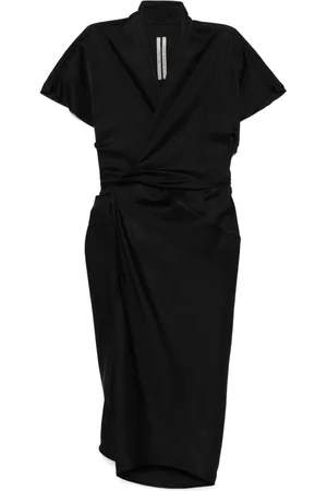 Rick Owens Gewickeltes Midikleid