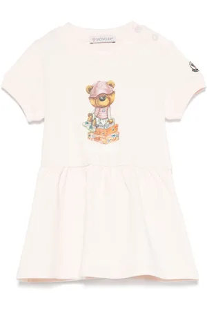 Moncler Kleid mit Teddy-Print
