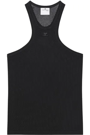Courrèges Trägershirt aus Mesh
