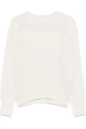 ERMANNO SCERVINO Pullover mit 3D-Detail