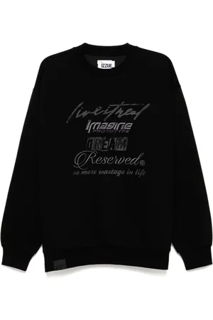 Izzue Sweatshirt mit Text
