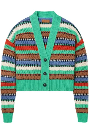 Alanui Sunny Stripes Cardigan