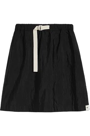 Jil Sander Minirock in A-Linie mit Schnalle