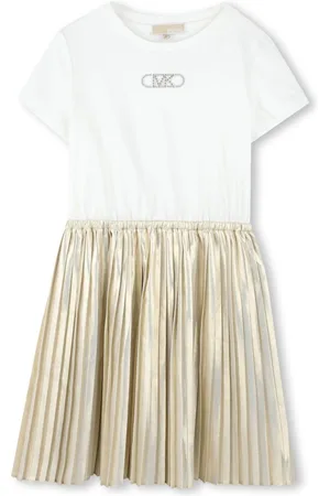 Michael Kors Kleid mit Logo-Schild