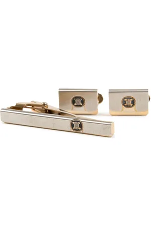 Céline 1990s Triomphe Manschettenknöpfe-Set