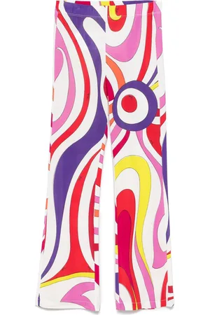 PUCCI Junior Hose mit abstraktem Print