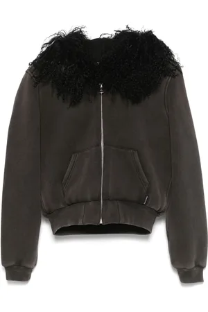 Alexander Wang Jacke mit Pelzkapuze