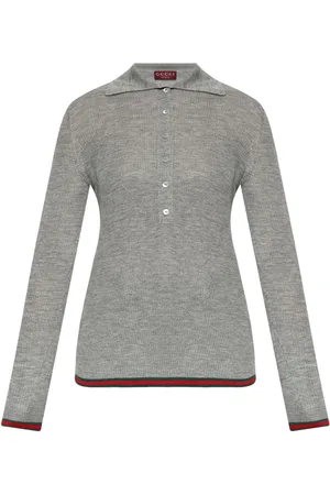 Gucci Poloshirt mit Webstreifen