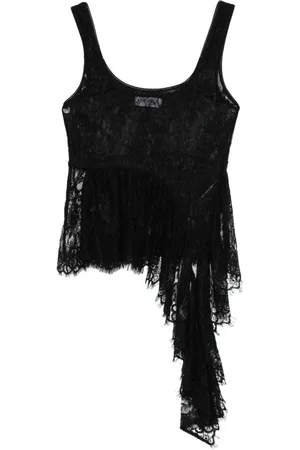 The Attico Trägershirt aus Spitze