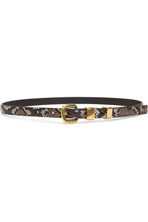 Altuzarra Gürtel mit Python-Print