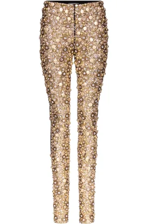 AREA Bestickte Leggings