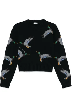 Burberry Pullover aus Enten-Jacquard