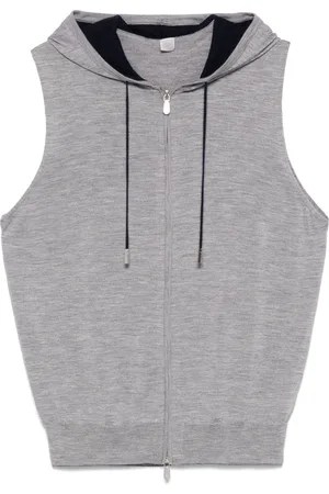 ELEVENTY Trägershirt mit Kapuze