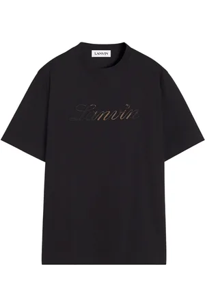 Lanvin T-Shirt mit Logo-Stickerei
