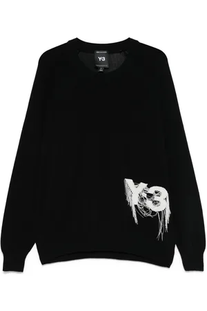 Y-3 Pullover mit Rundhalsausschnitt