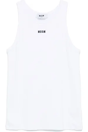 Msgm Geripptes Trägershirt