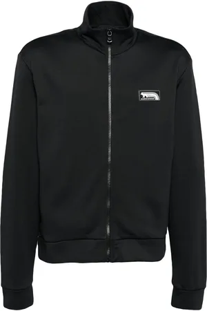 Maison Kitsuné Jacke mit Logo-Patch