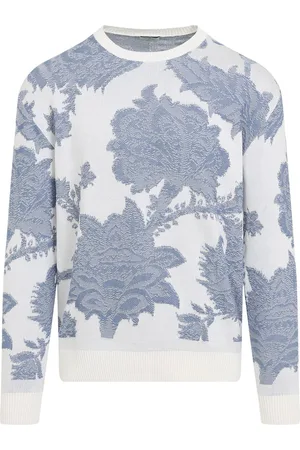Etro Pullover mit Blumen-Intarsie