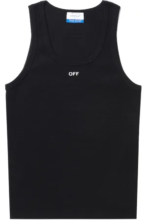 OFF-WHITE Trägershirt mit Logo-Print