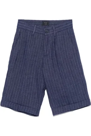 FAY Shorts mit Nadelstreifen