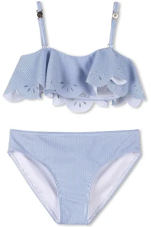 Chloé Gestreiftes Bikinihöschen