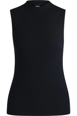 HUGO BOSS Geripptes Tanktop