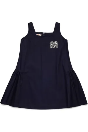 Marni Kleid mit Logo-Verzierung