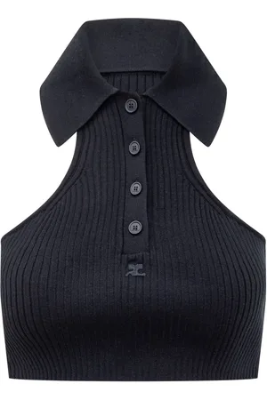 Courrèges Scuba Cropped-Top