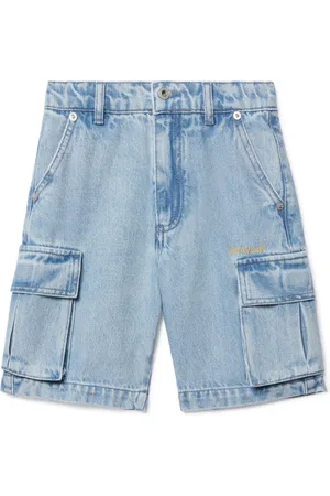 OFF-WHITE Bookish Jeans-Shorts