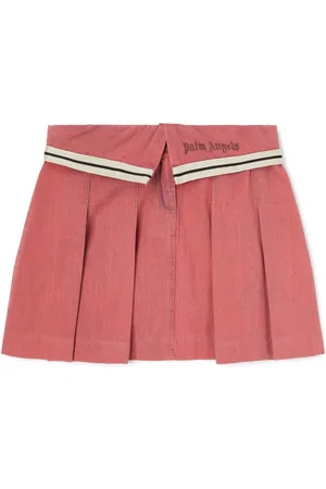Palm Angels Chambray-Rock mit Print