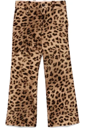 Chloé Hose mit Leoparden-Print