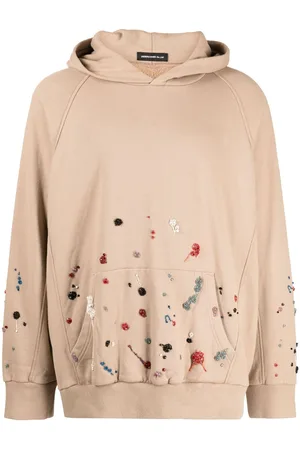 UNDERCOVER Hoodie mit Zierperlen