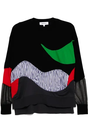 ENFÖLD Pullover im Deconstructed-Look