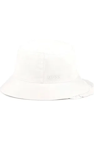 HUGO BOSS Fischerhut mit Logo-Print