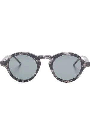 Thom Browne Sonnenbrille mit rundem Gestell