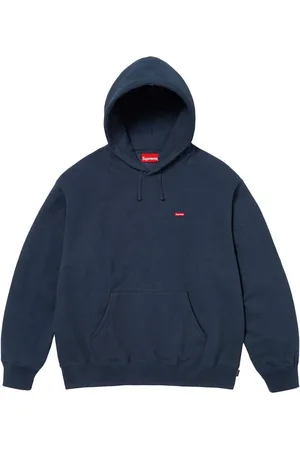 Supreme Hoodie mit Logo-Patch
