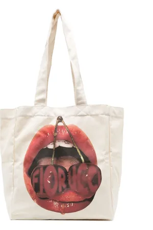 Fiorucci Tote Bag mit grafischem Print
