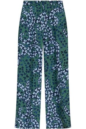 Lanvin Seidenhose mit Falten