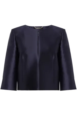 Alberta Ferretti Jacke in Satinoptik