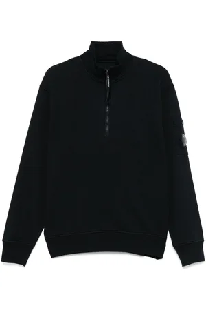 C.P. Company Sweatshirt mit Linsen-Detail