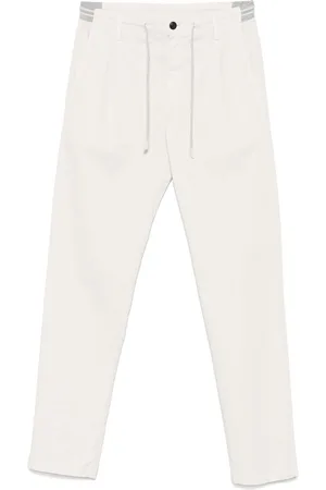 ELEVENTY Plissierte Tapered-Hose