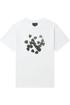 A.P.C. T-Shirt mit Logo-Print