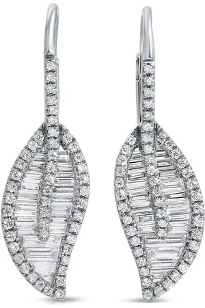 Anita 18kt Weißgoldohrringe mit Diamanten